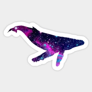 Humpback Whale - Galaxy Stars Sticker